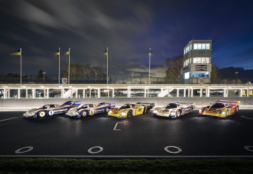 Porsche 956 demonstration 2022 Members Meeting