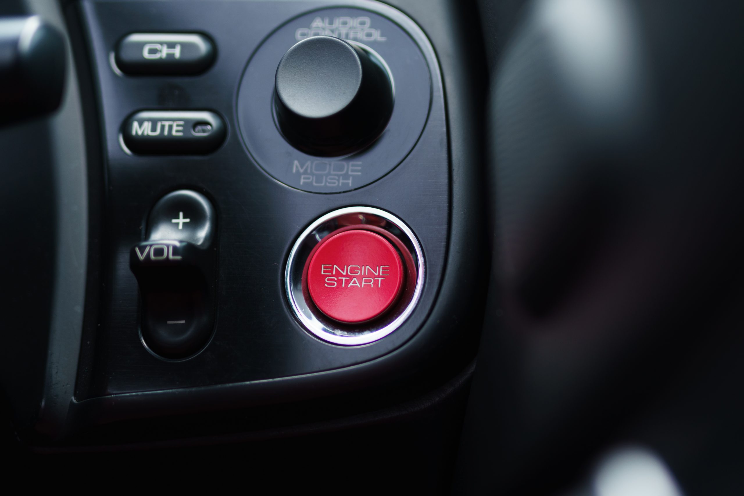 Honda S2000 start button