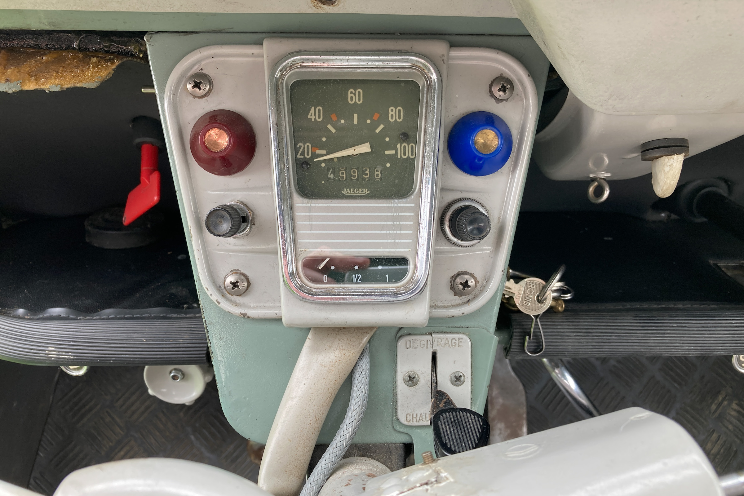 Citroen 2CV dials