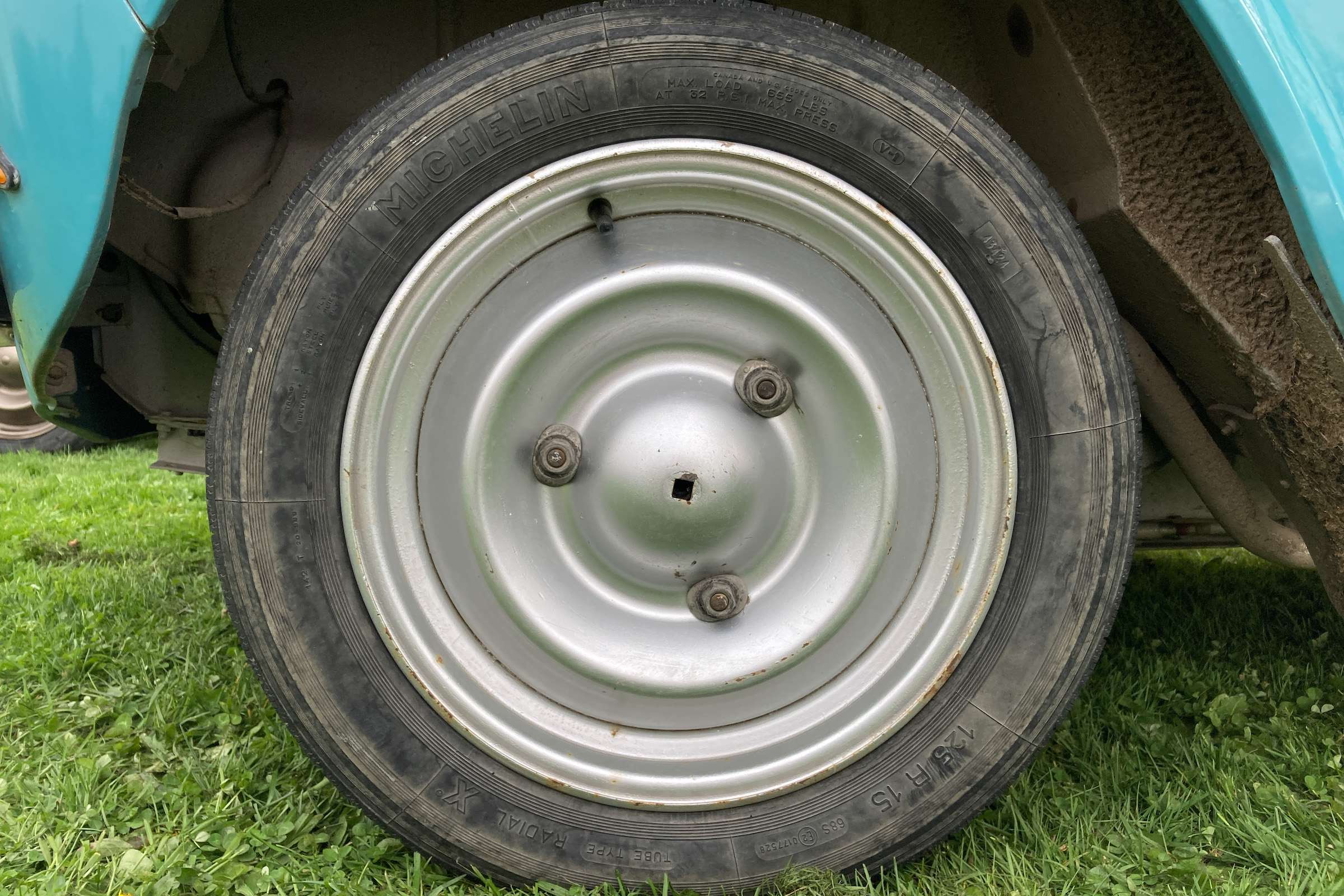 Citroen Dyane wheel