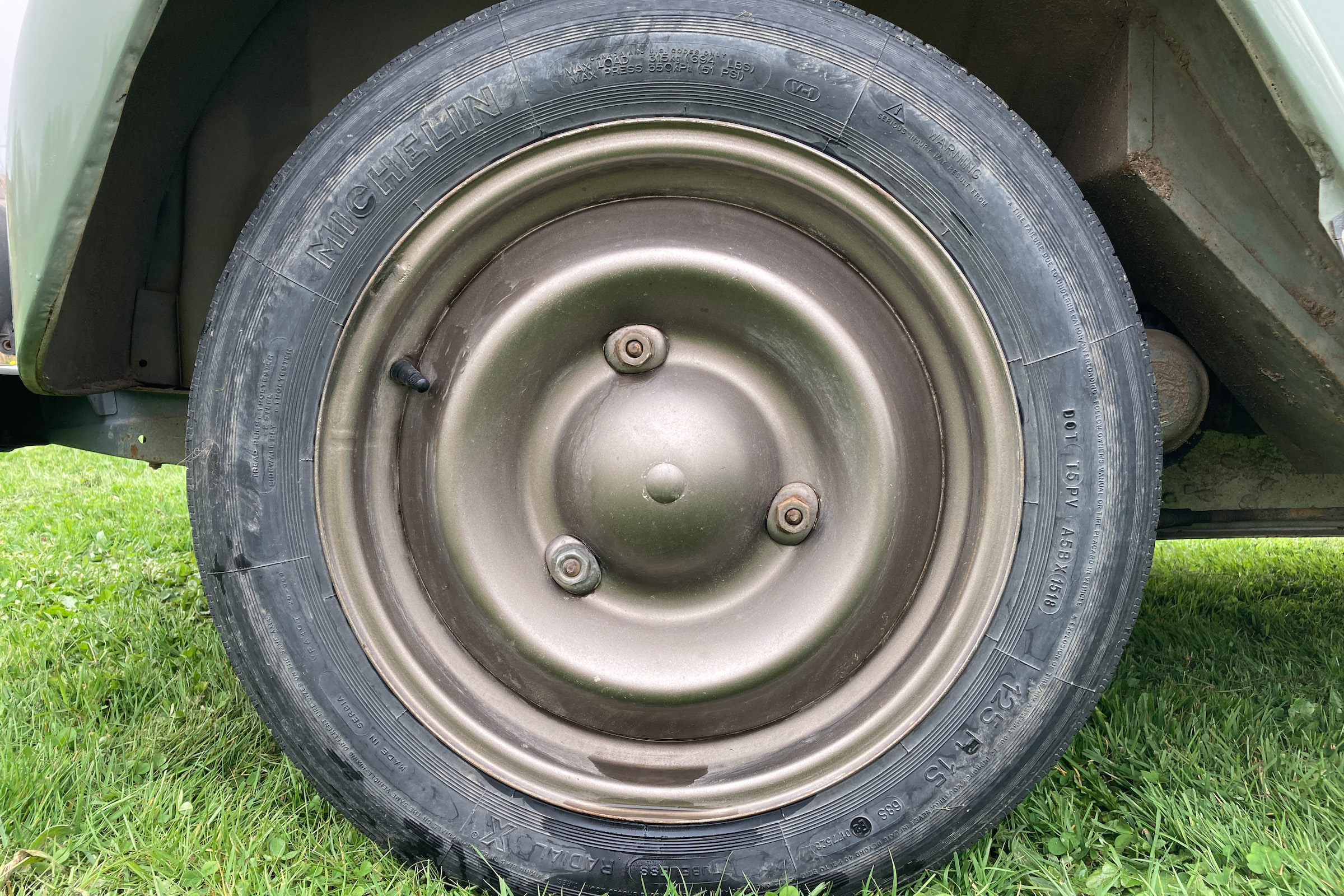 Citroen 2CV wheel