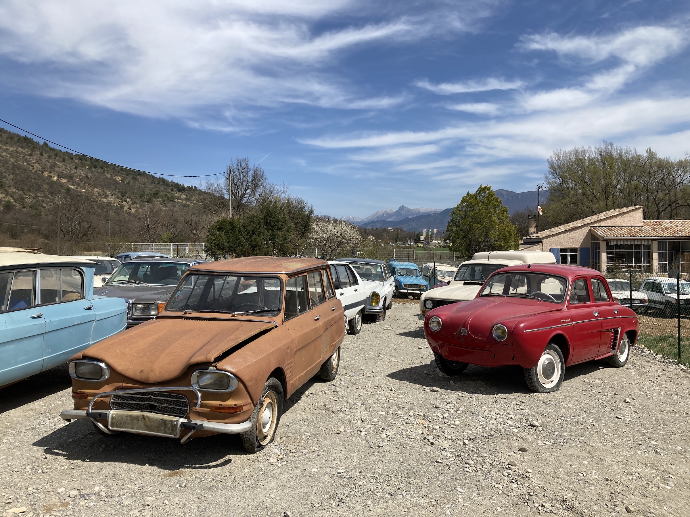 The run-down delights of a French roadside car lot