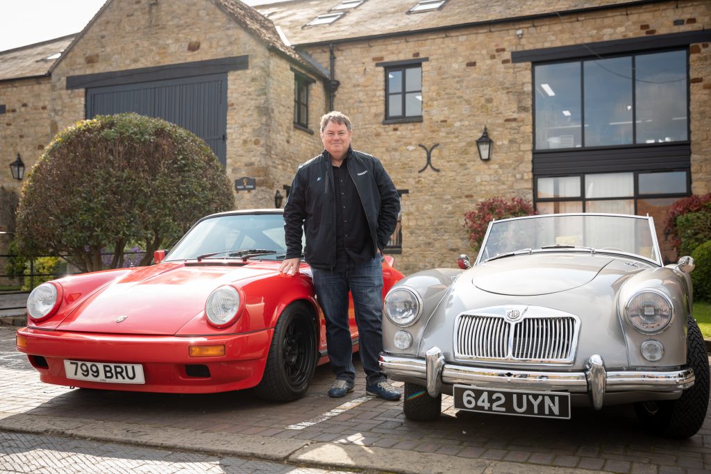 Mike Brewer joined Hagerty members at the 2022 Drive It Day