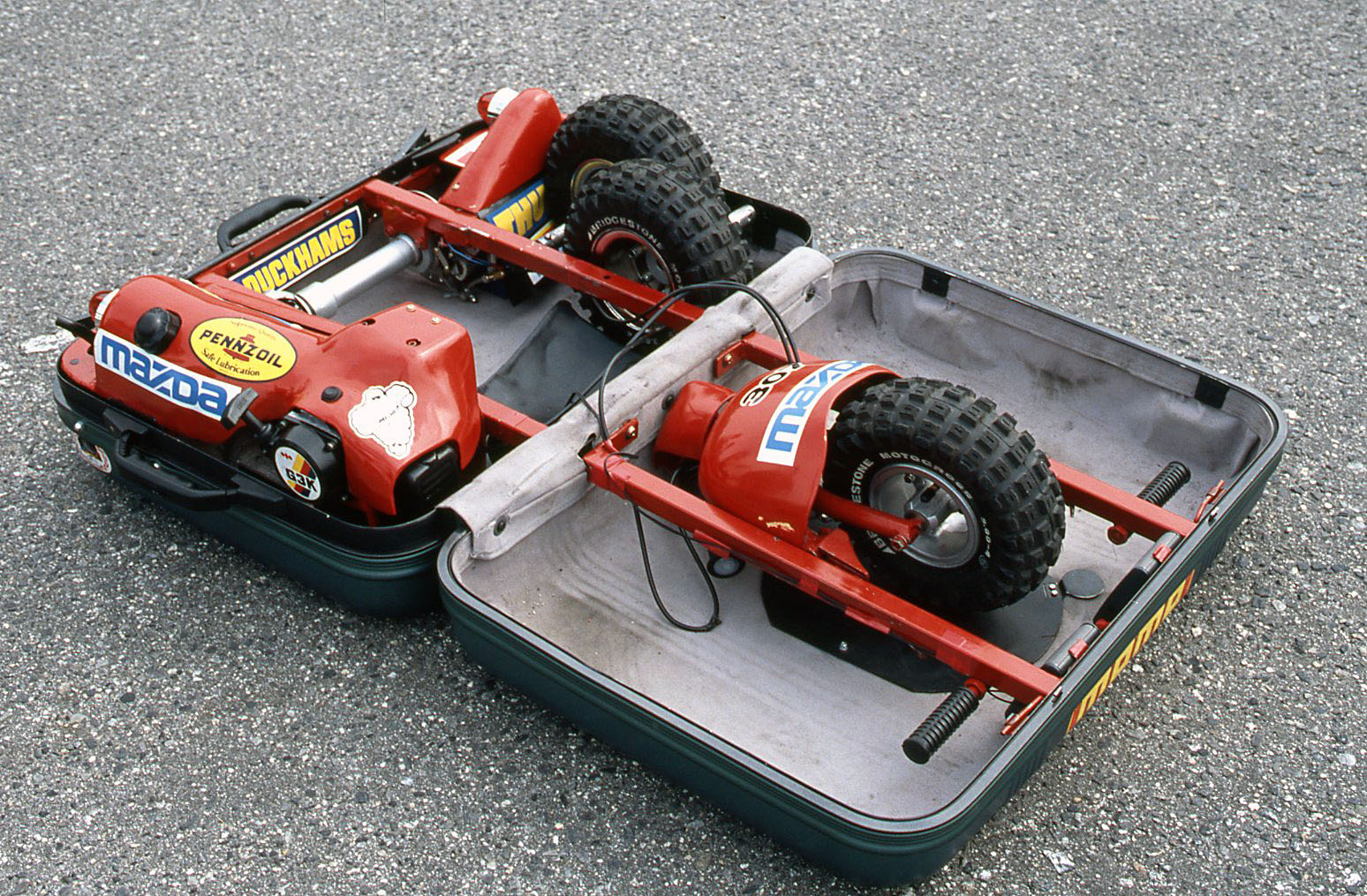 Mazda suitcase car