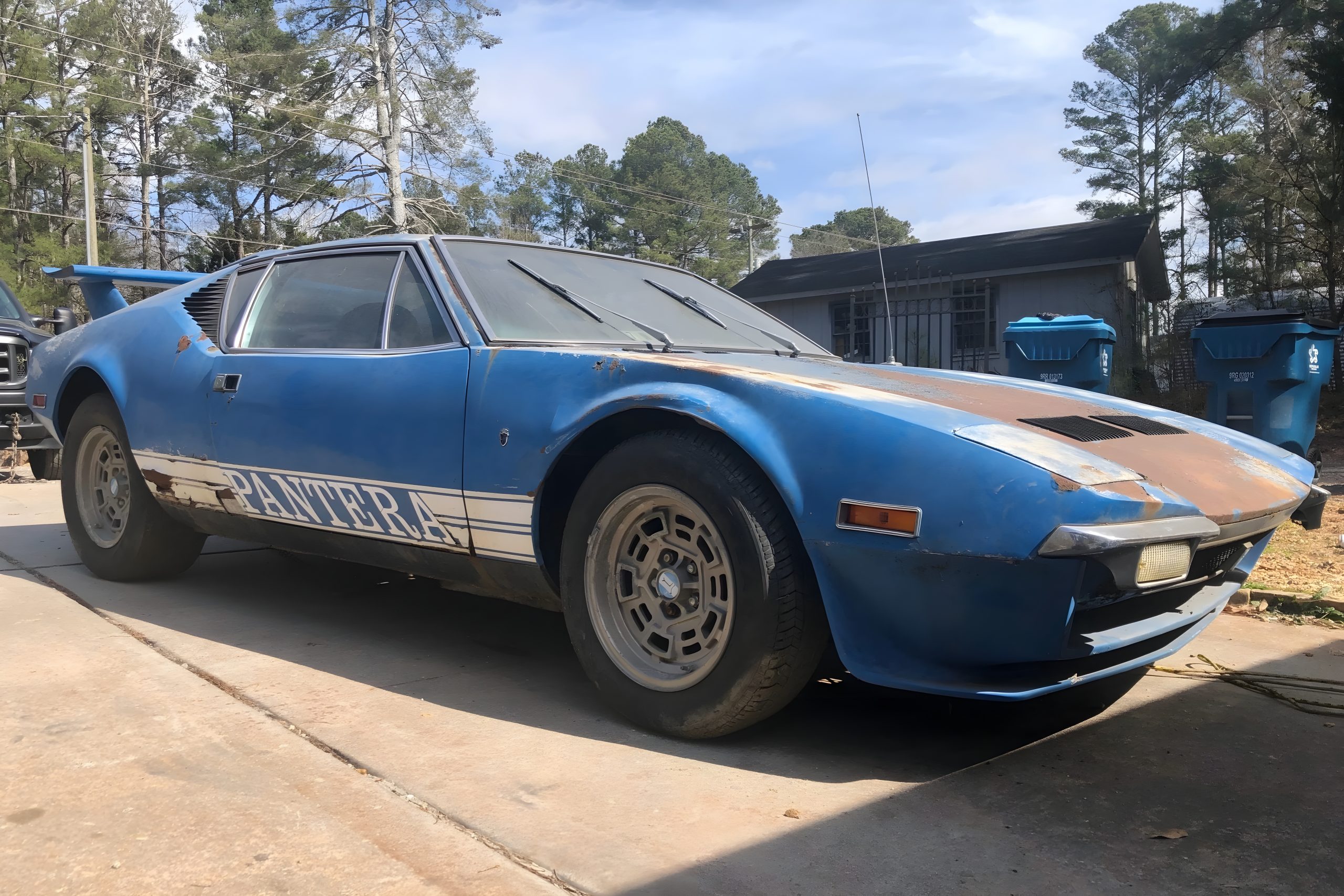 Barn-find Pantera saved after sitting for 20 years