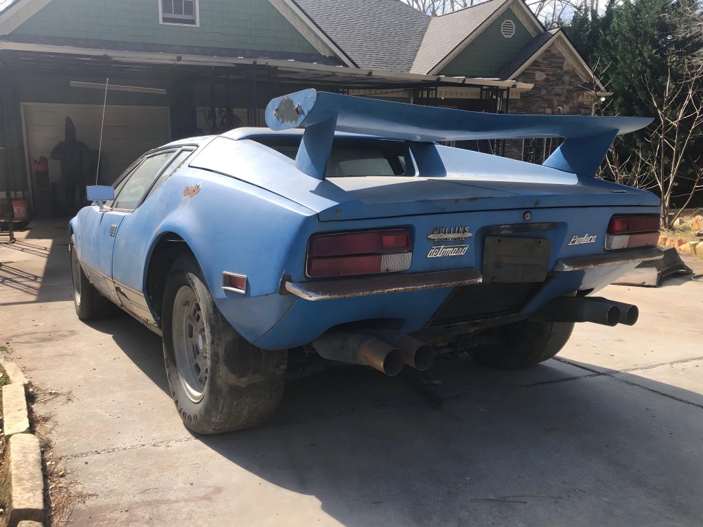 Barn-find Pantera saved after sitting for 20 years