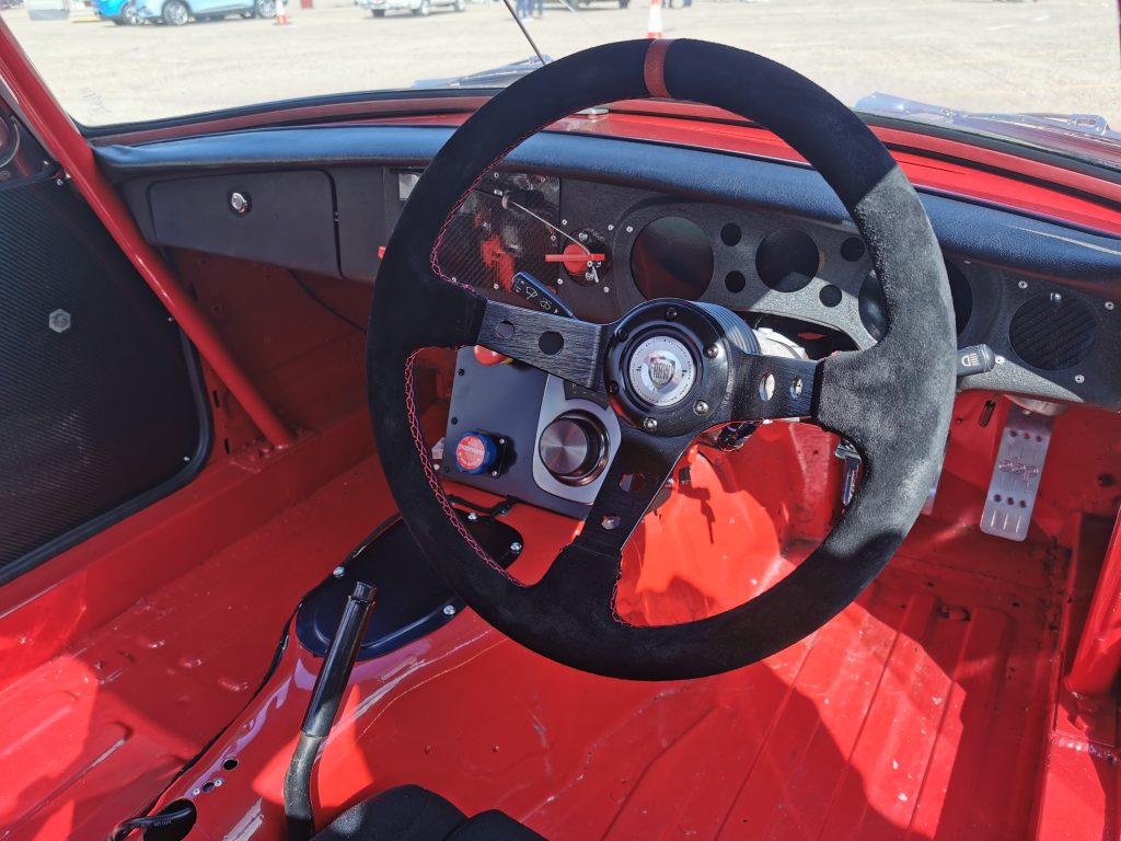 RBW electric MGB interior