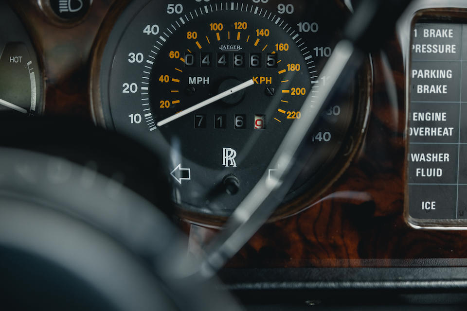 Rolls-Royce Silver Shadow interior