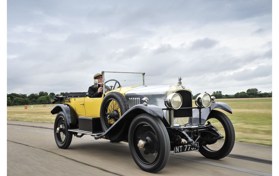 Driving Britain’s first ton-up car: Vauxhall’s ‘Car of grace that sets the pace’