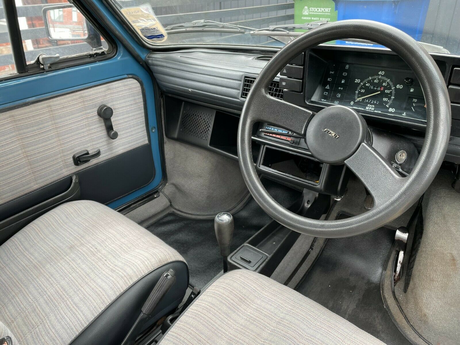 Fiat 126 interior