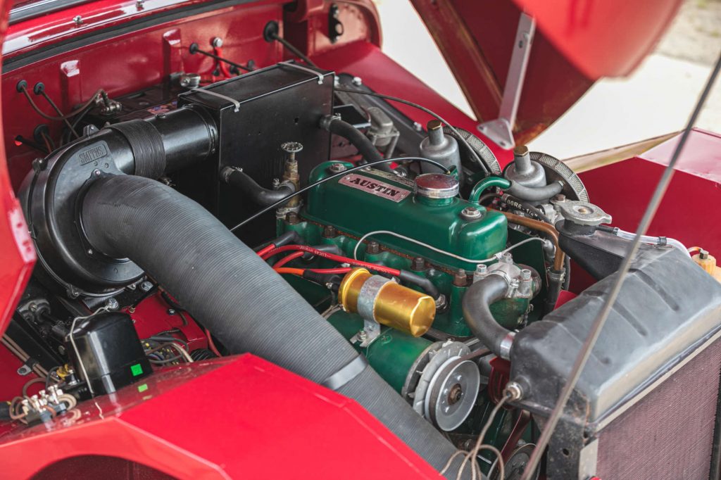 1958 Frogeye Sprite engine