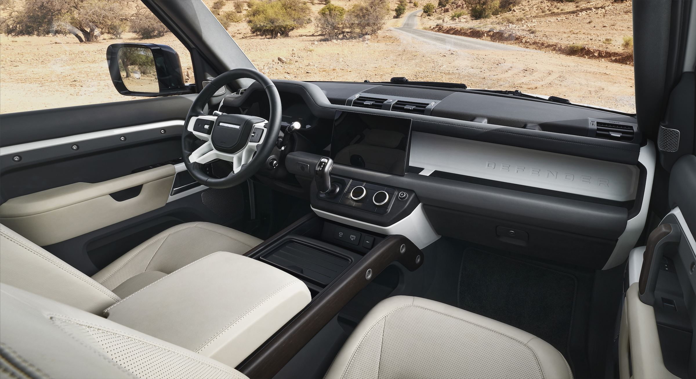 Land Rover Defender 130 interior