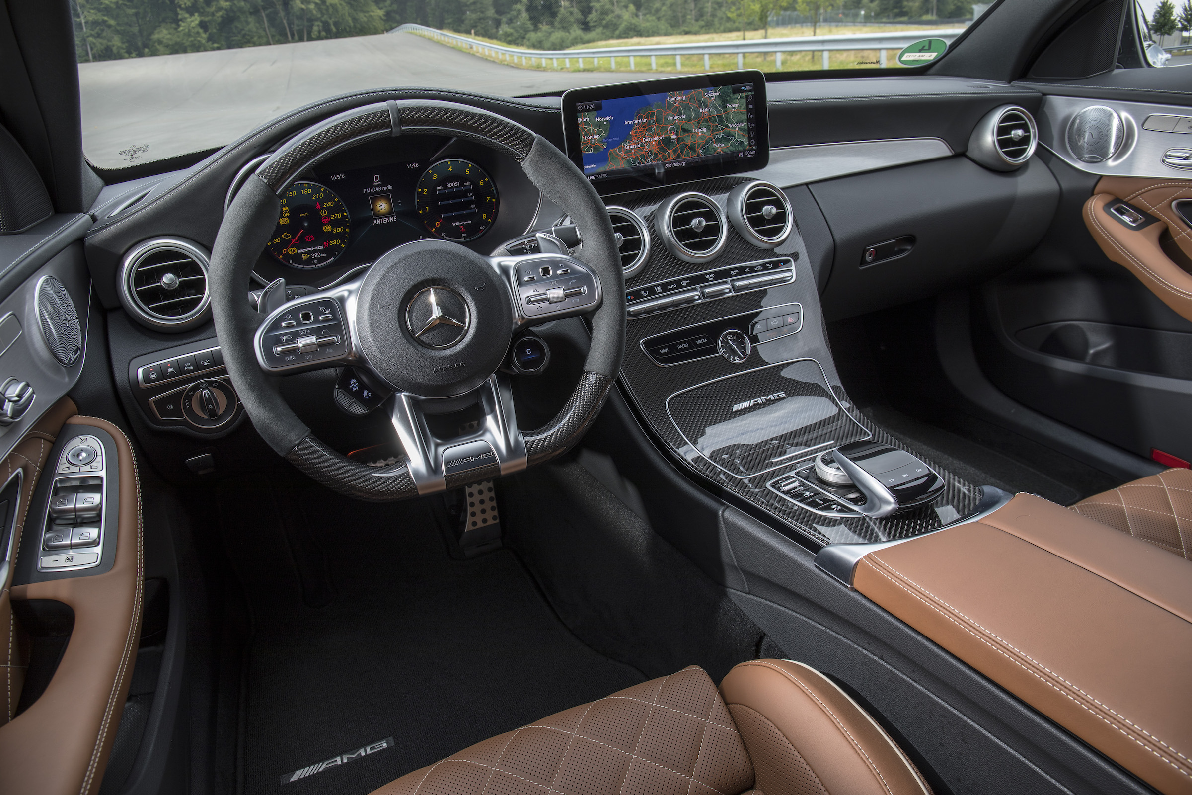 Mercedes-AMG C63 W205 interior