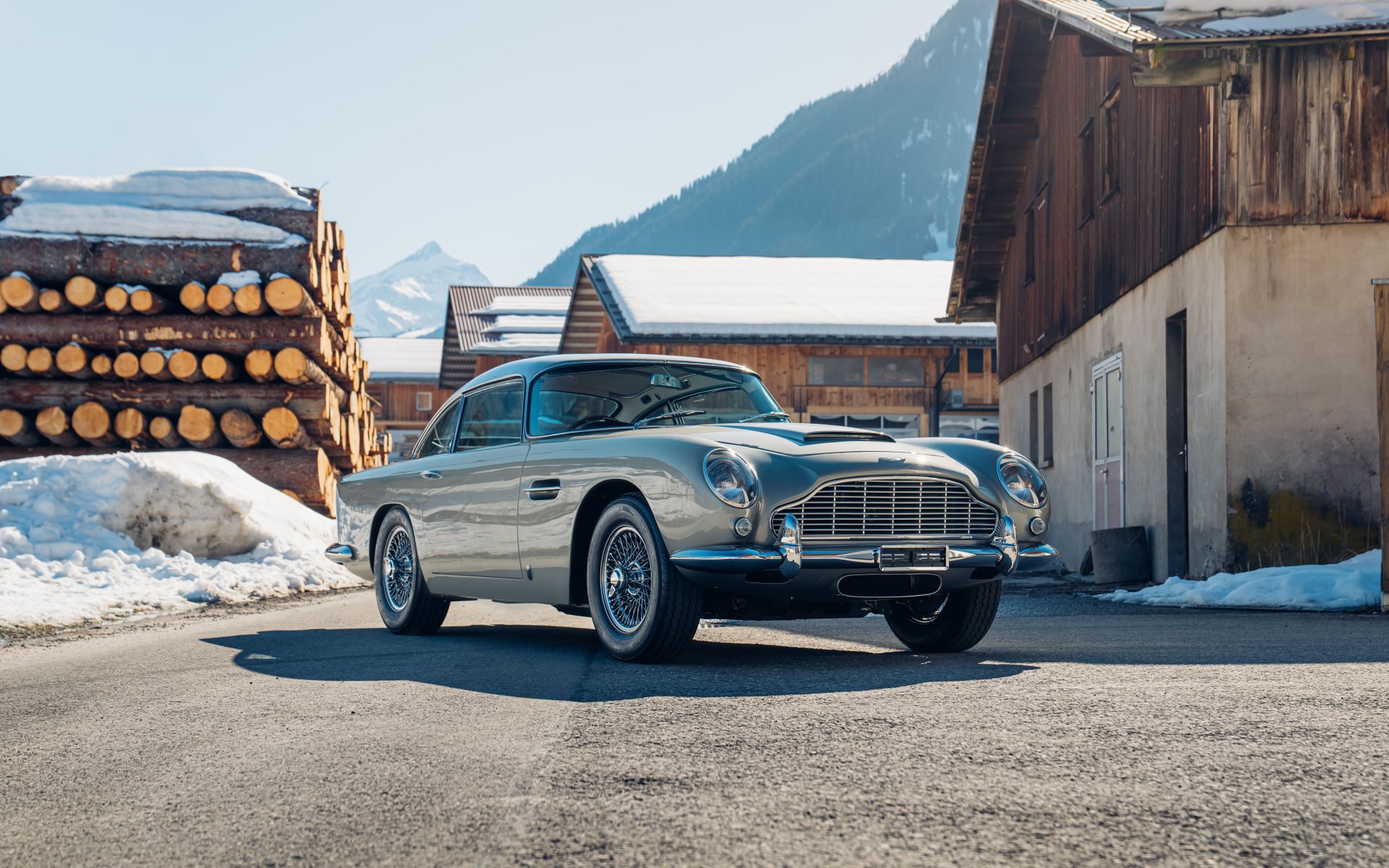 You could bond with Sean Connery’s Aston Martin DB5