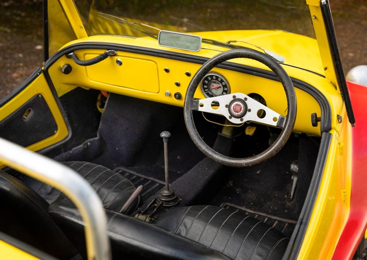 1971 Fiat 500 Gamine Vignale interior