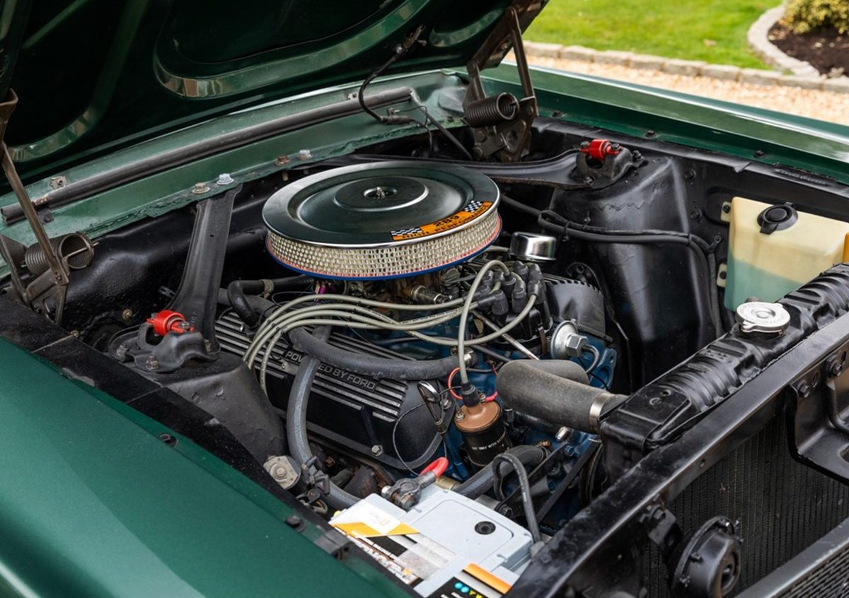 1967 Ford Mustang V8 engine