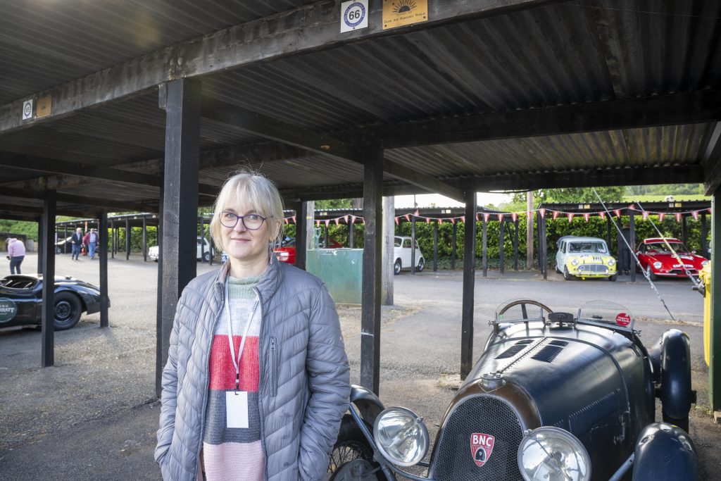 BNC of Rachel Blake, at the Hagerty Hillclimb