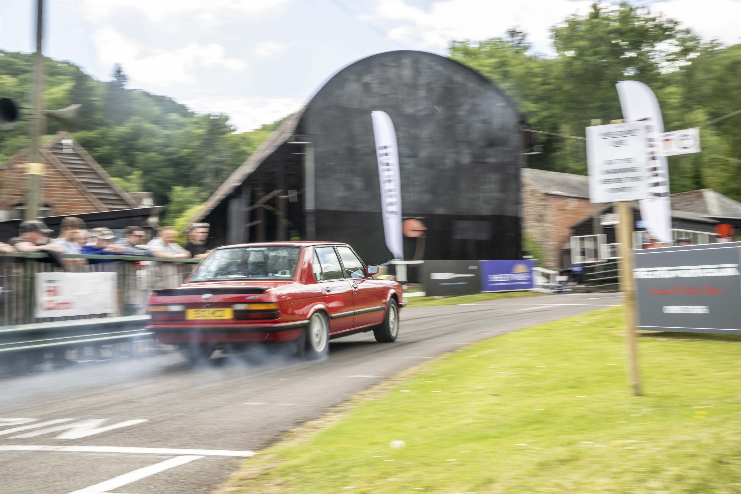 Andrew Barrett and his BMW M5 E28