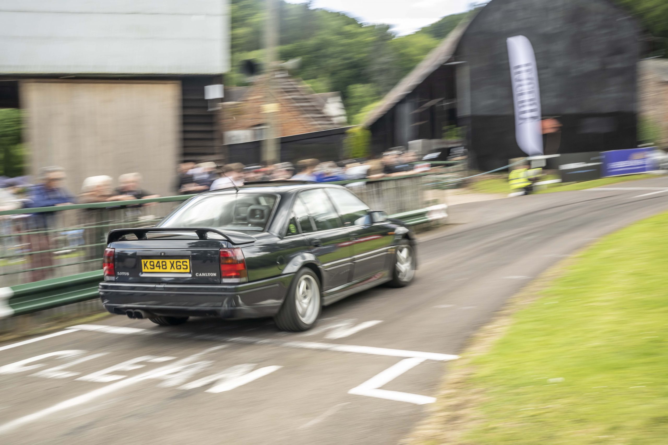 Super saloon vs Shelsley Walsh: Can I tame a Lotus Carlton up the hill?