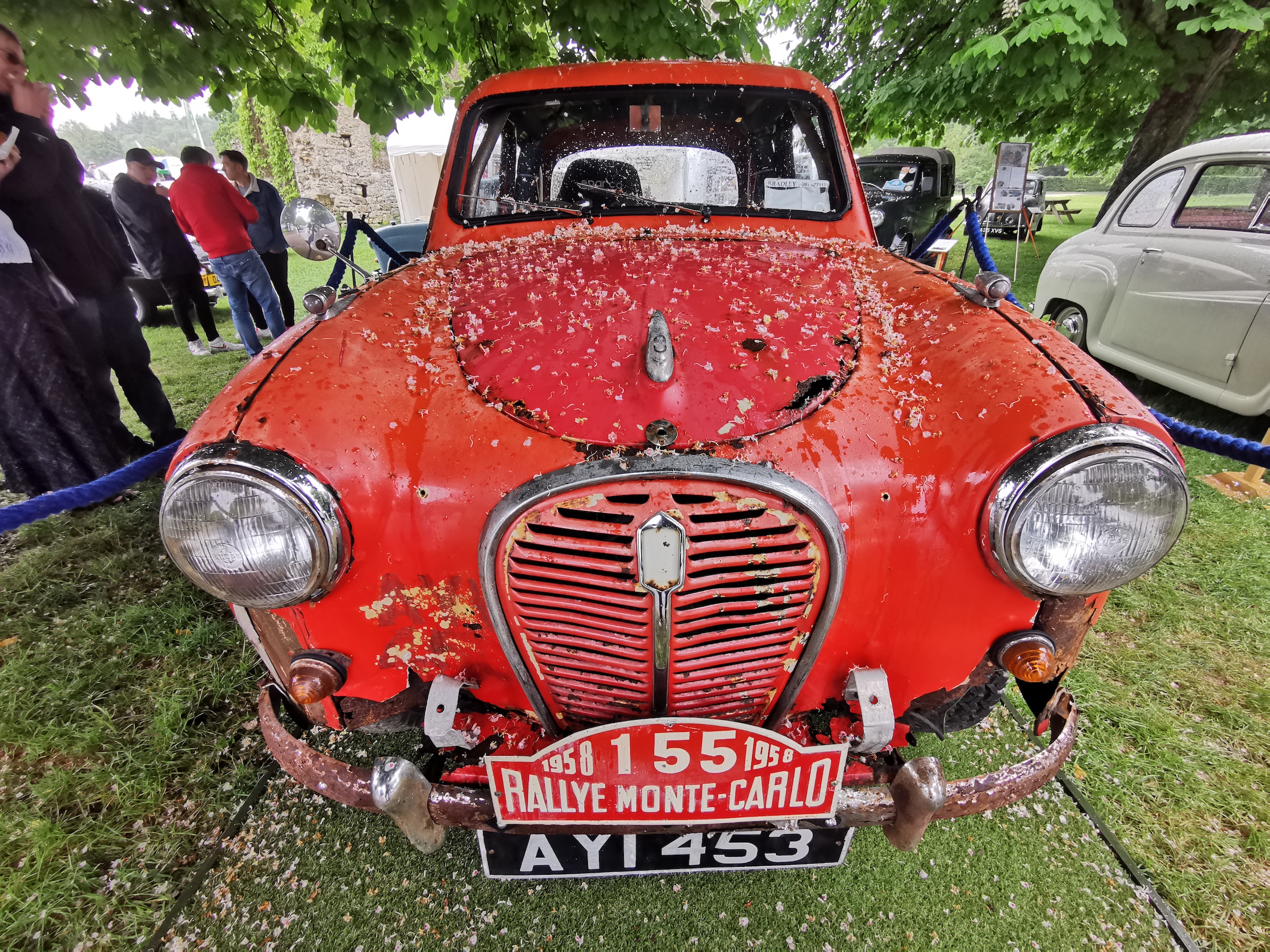 Rescued Monte Carlo Rally Austin A35 to tackle stages once again