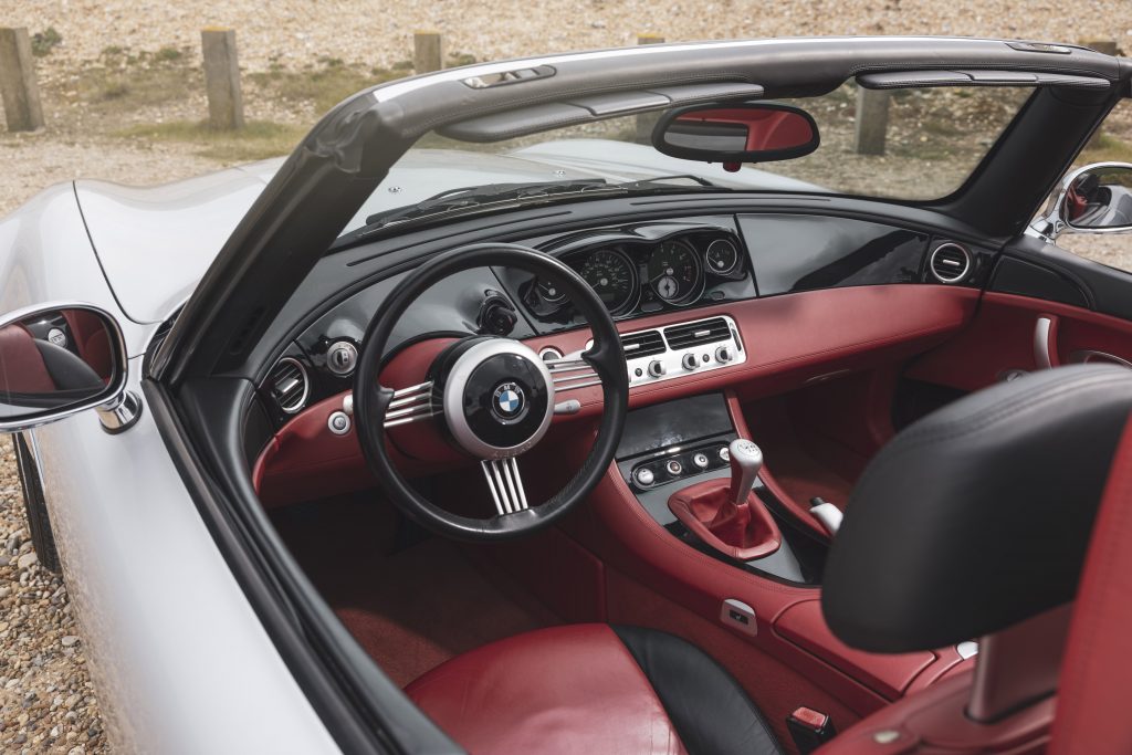 BMW Z8 interior