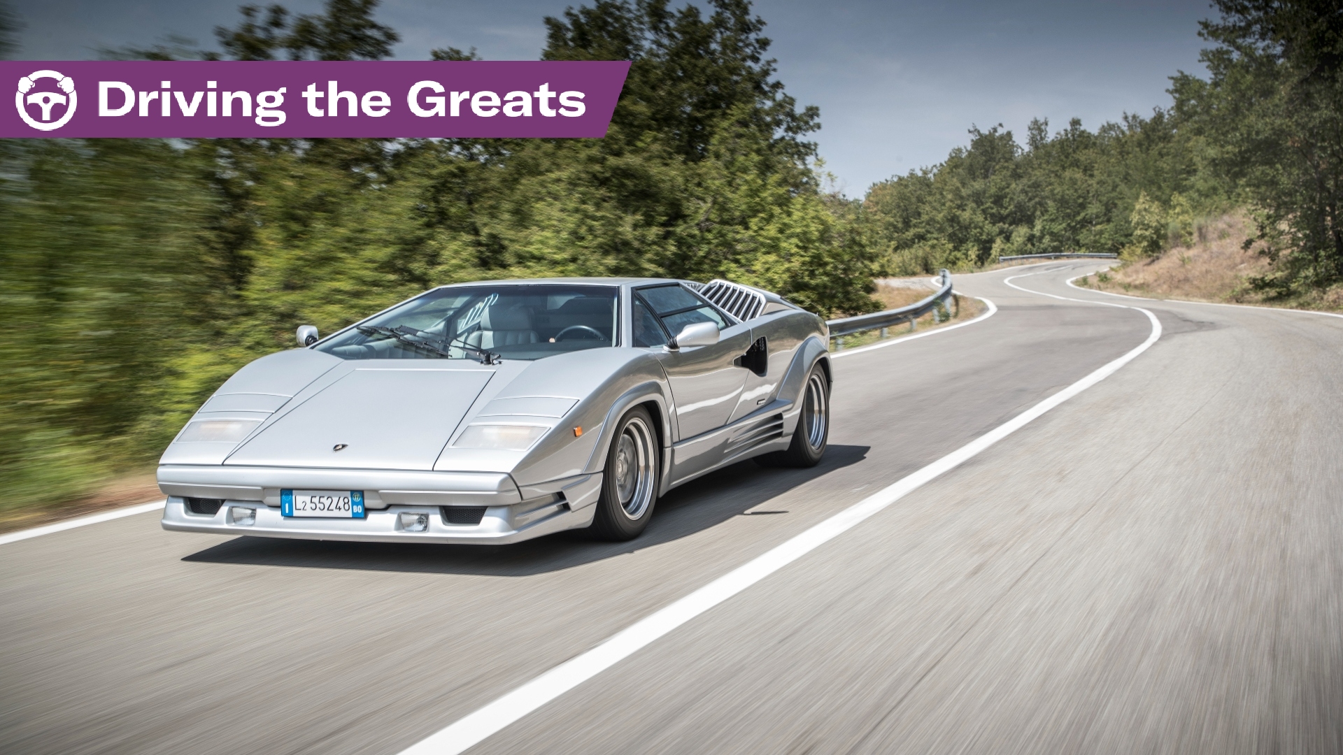 Driving the Greats: The Lamborghini Countach is terrifying and thrilling all at once