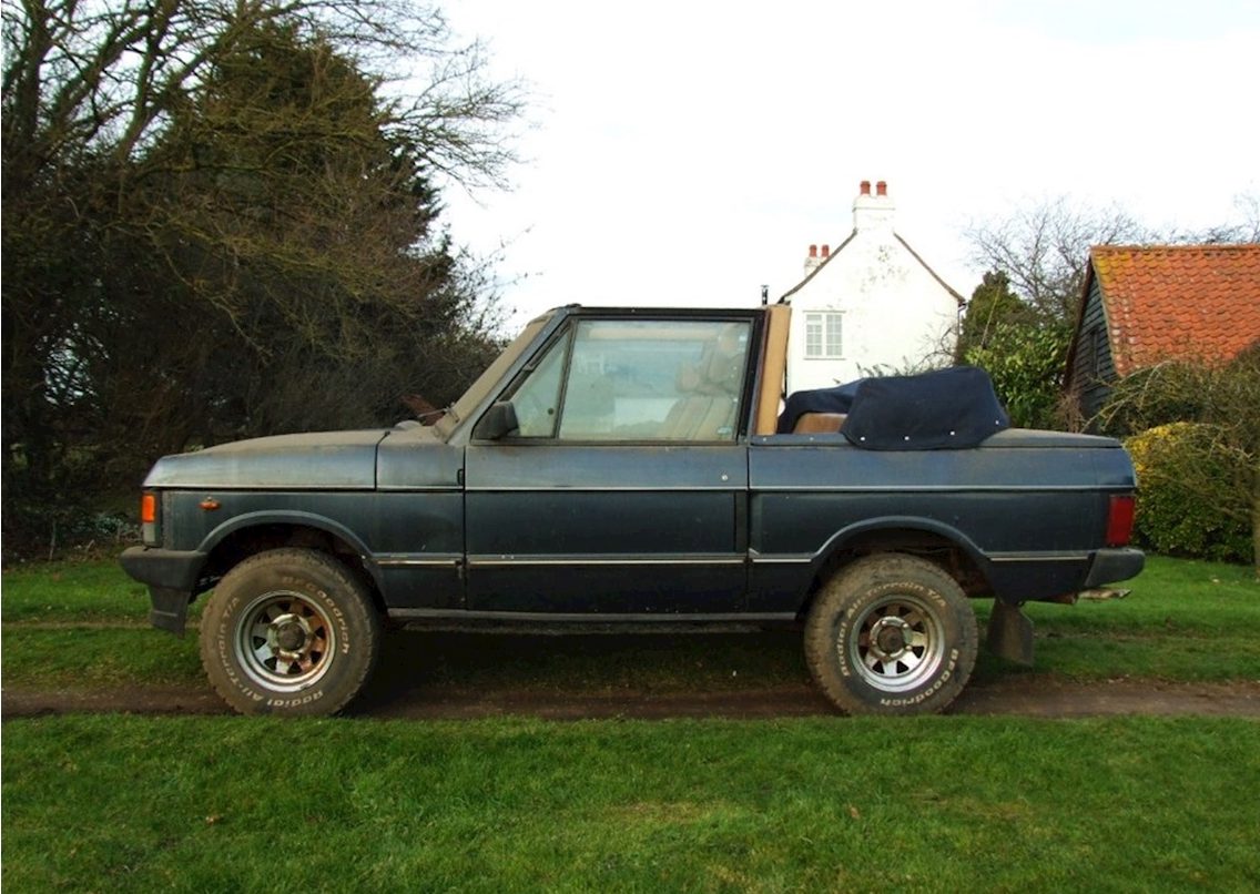 Barnfind Range Rover convertible by Wood & Pickett for sale Hagerty UK