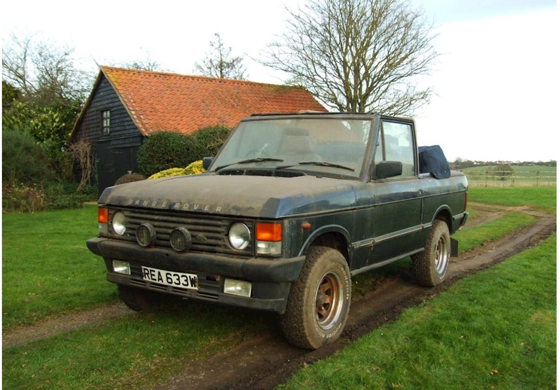 Barn-find Range Rover convertible by Wood & Pickett for sale