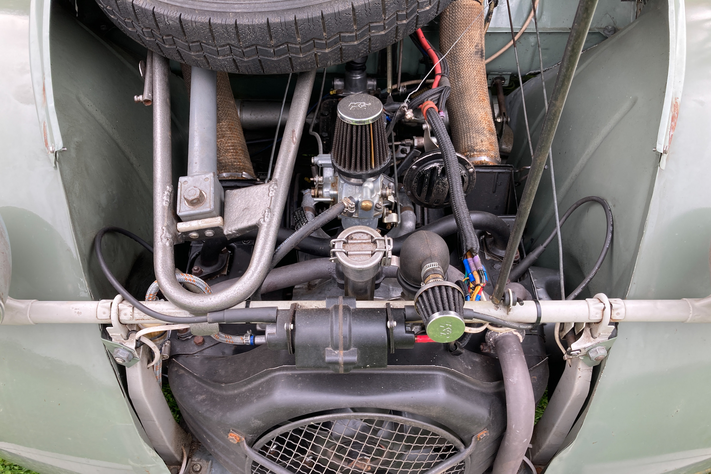 1963 Citroen 2CV Oliver Pickard engine
