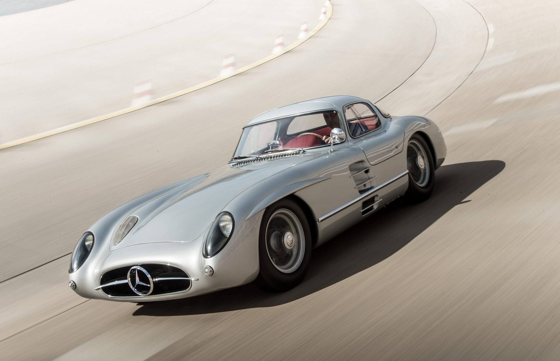 Driving the Mercedes 300 SLR 