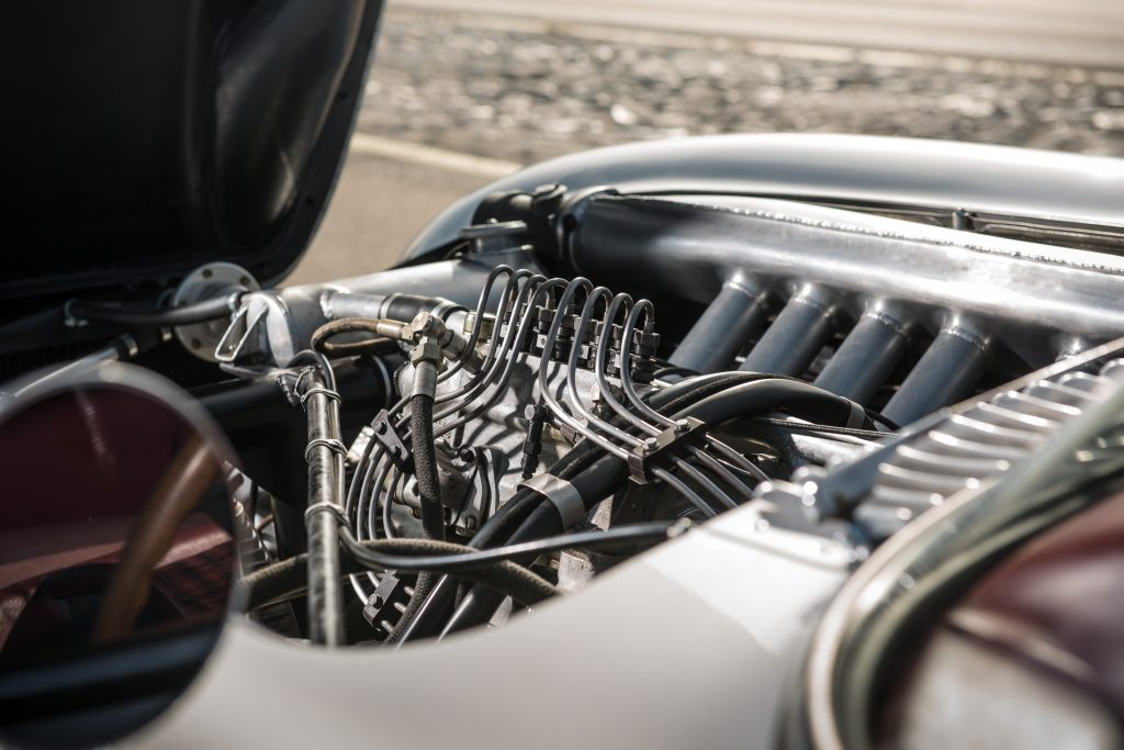 Mercedes 300 SLR Uhlenhaut coupe engine