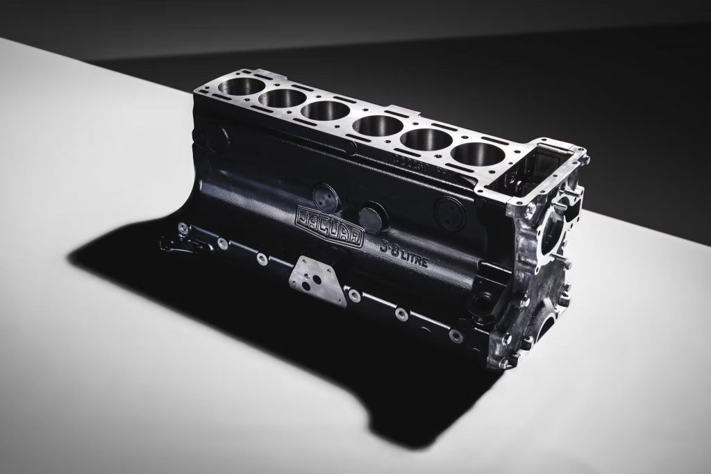New Jaguar XK6 engine block