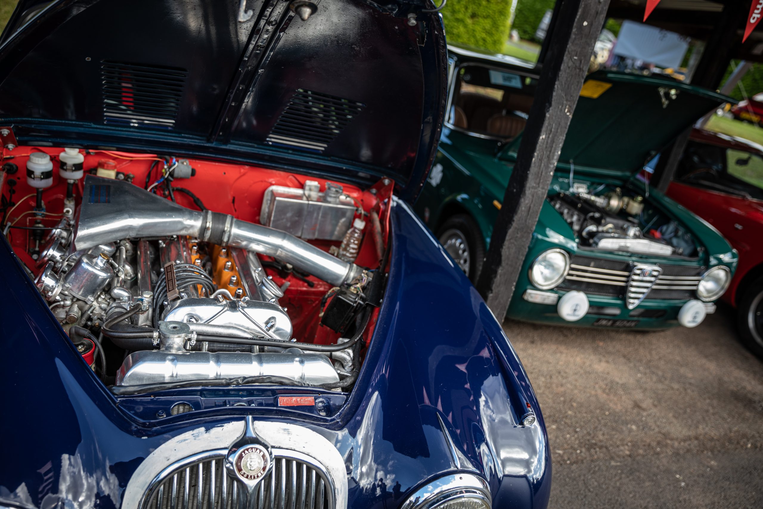 Jaguar Mk II and Alfa Giulia