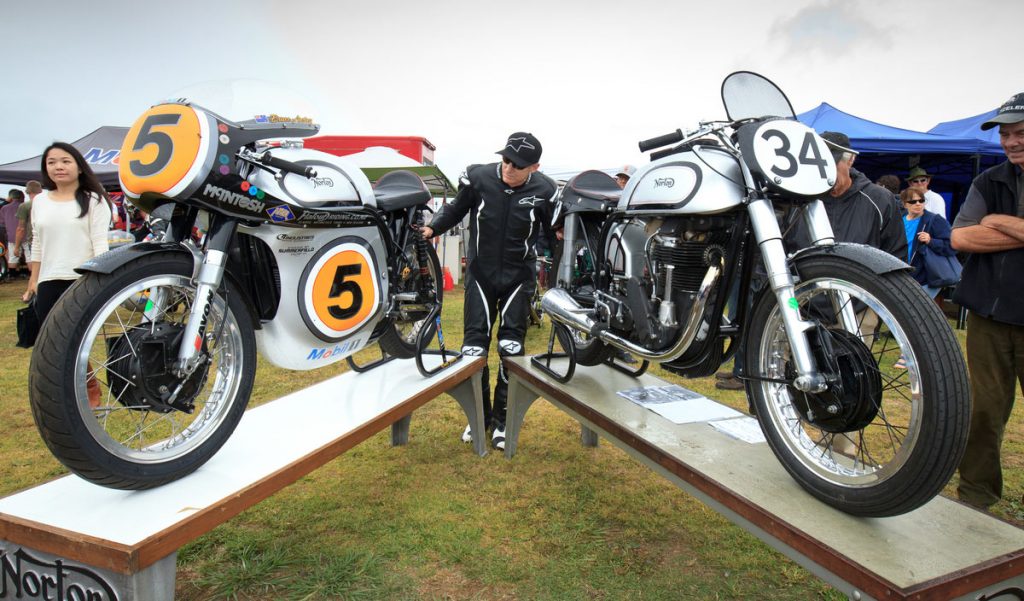 1962 Manx Norton ride