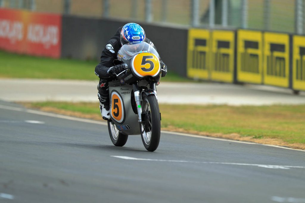 1962 Manx Norton ride