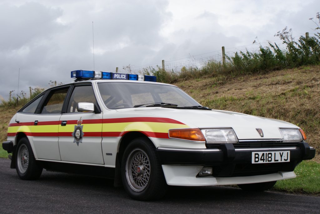 Rover SD1 police car
