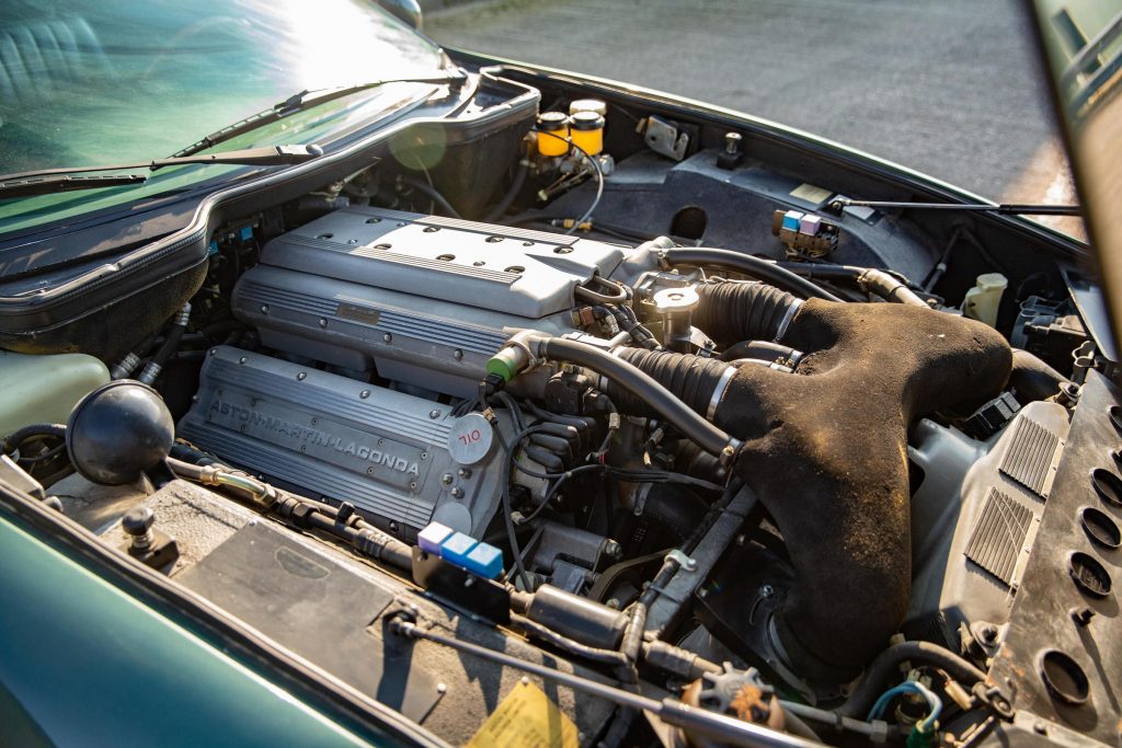Aston Martin Vantage Shooting Brake engine