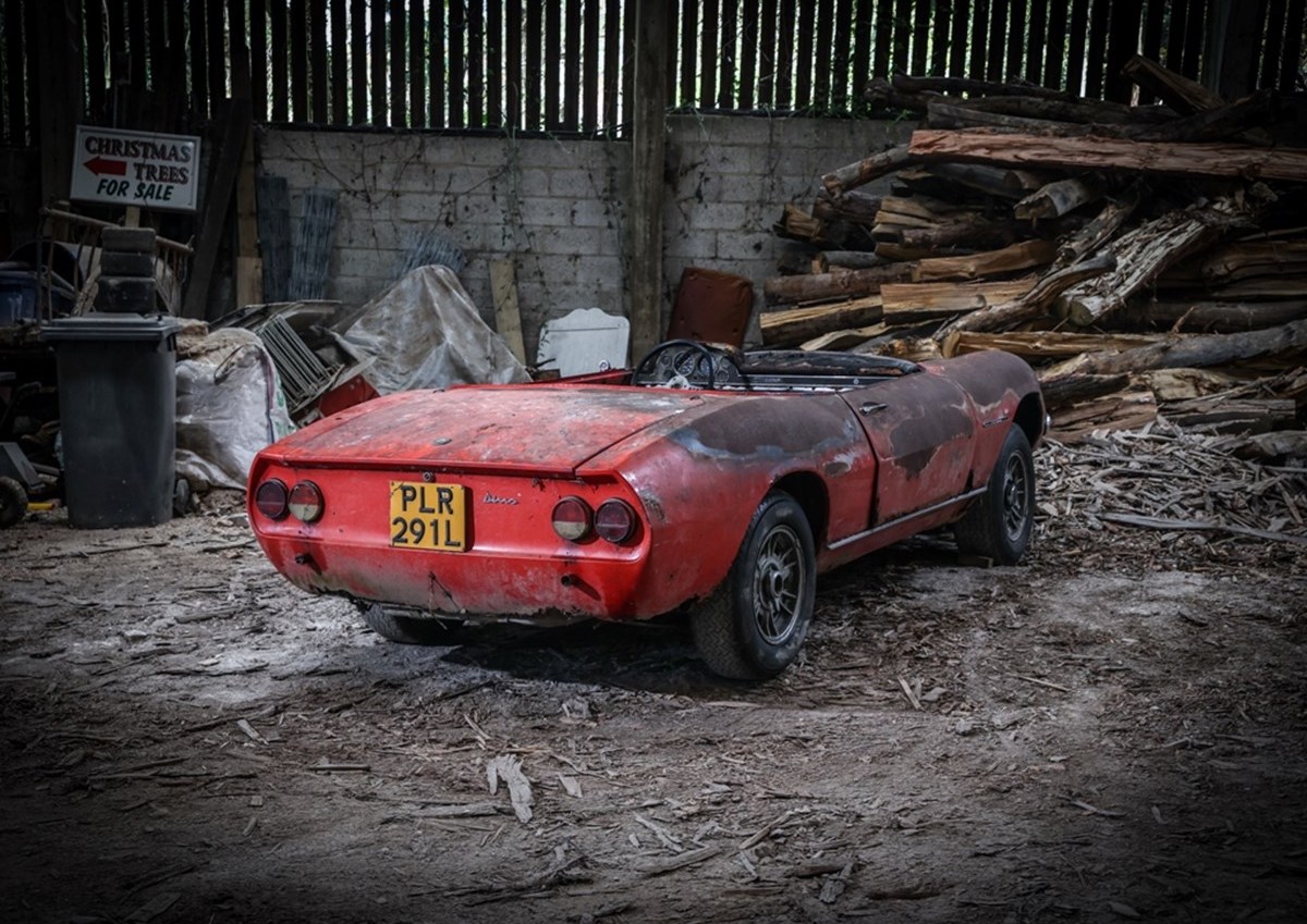 Fiat Dino Spider barn find