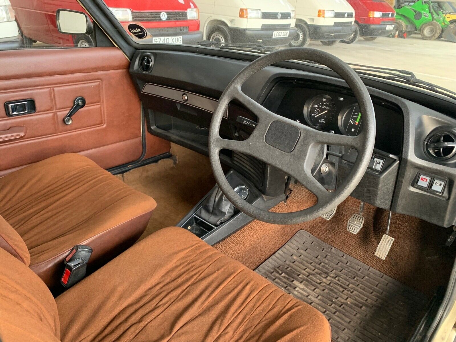 1980 Morris Marina interior