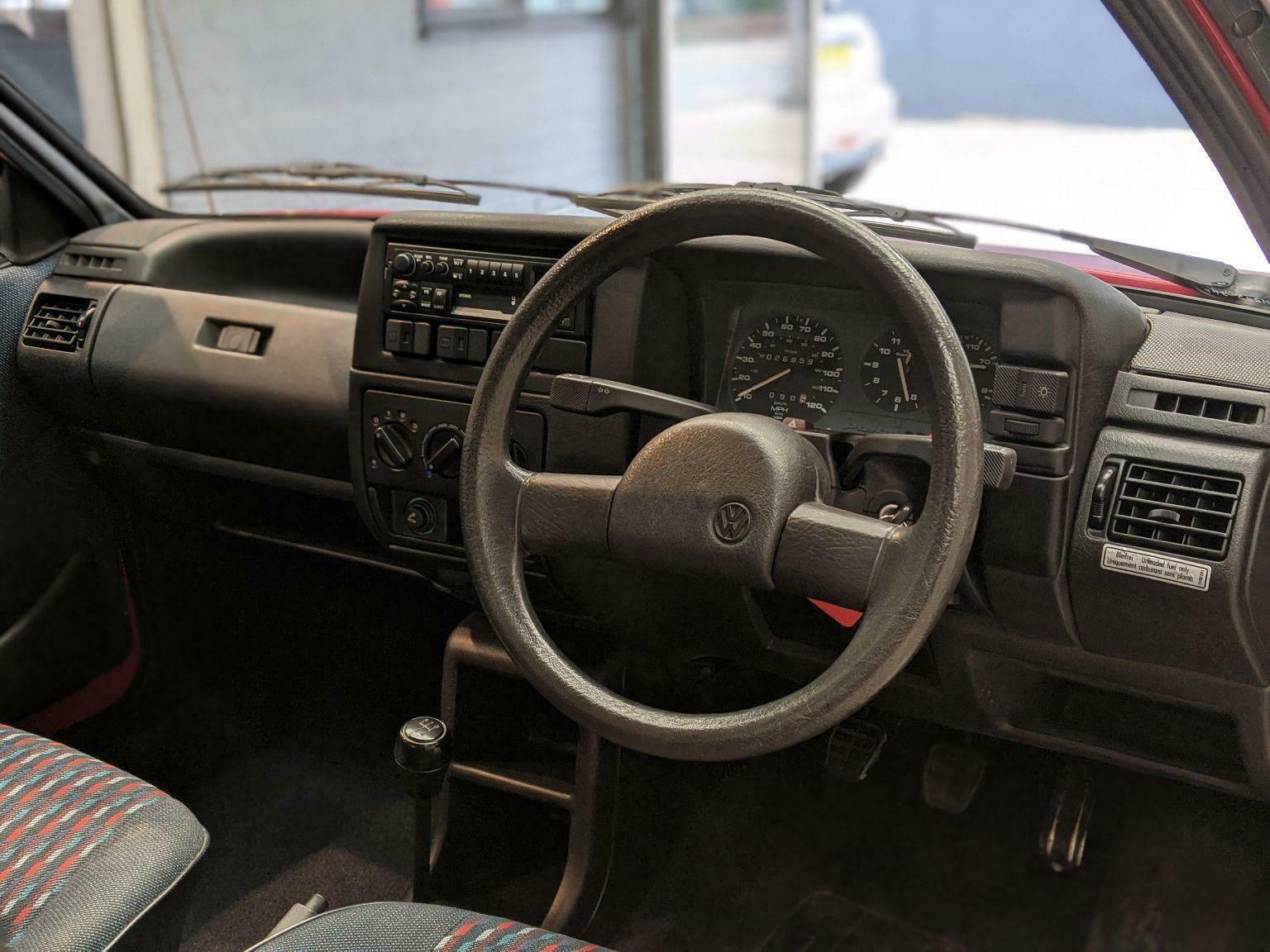 1991 Volkswagen Polo Coupe interior