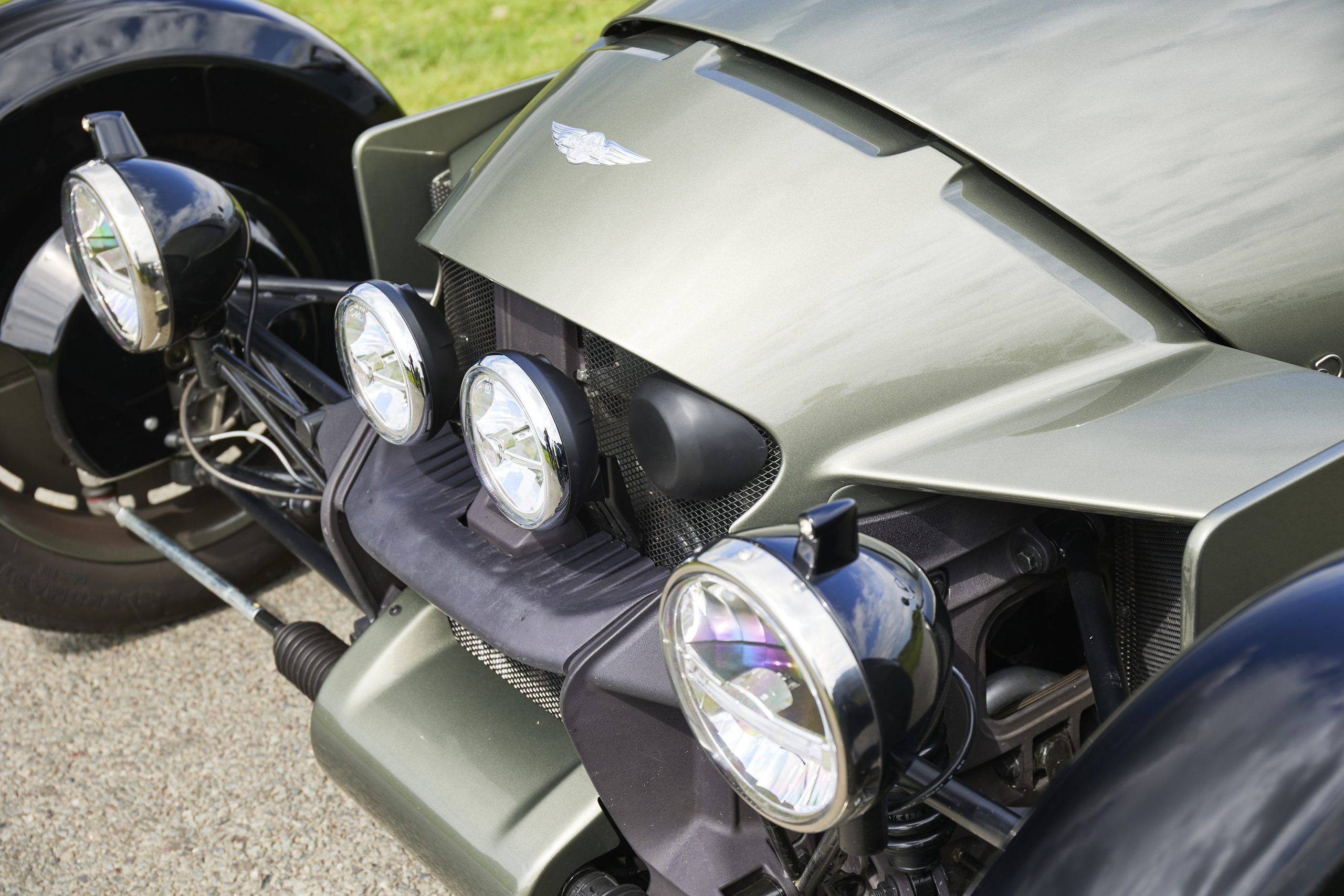 Morgan Super 3 lights