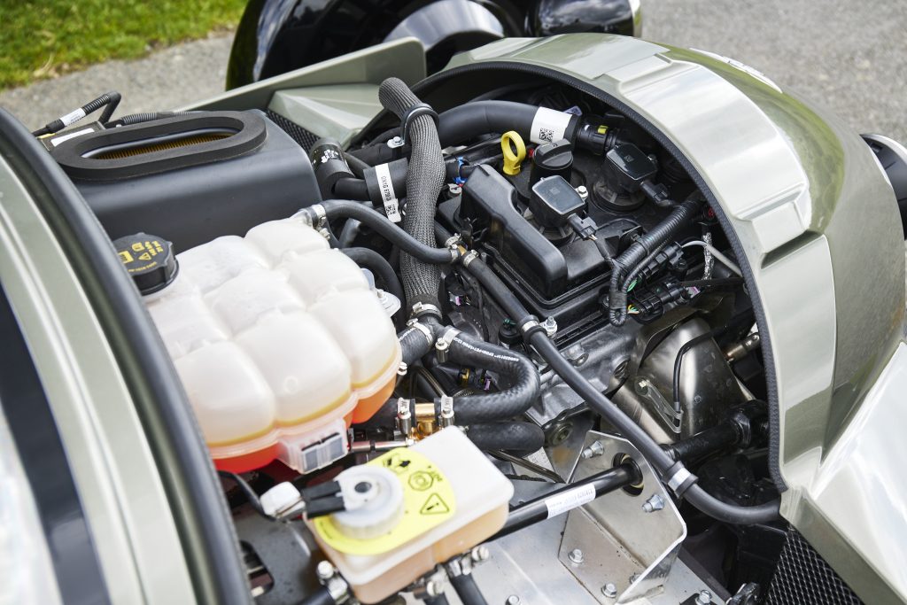 Ford engine in Morgan Super 3