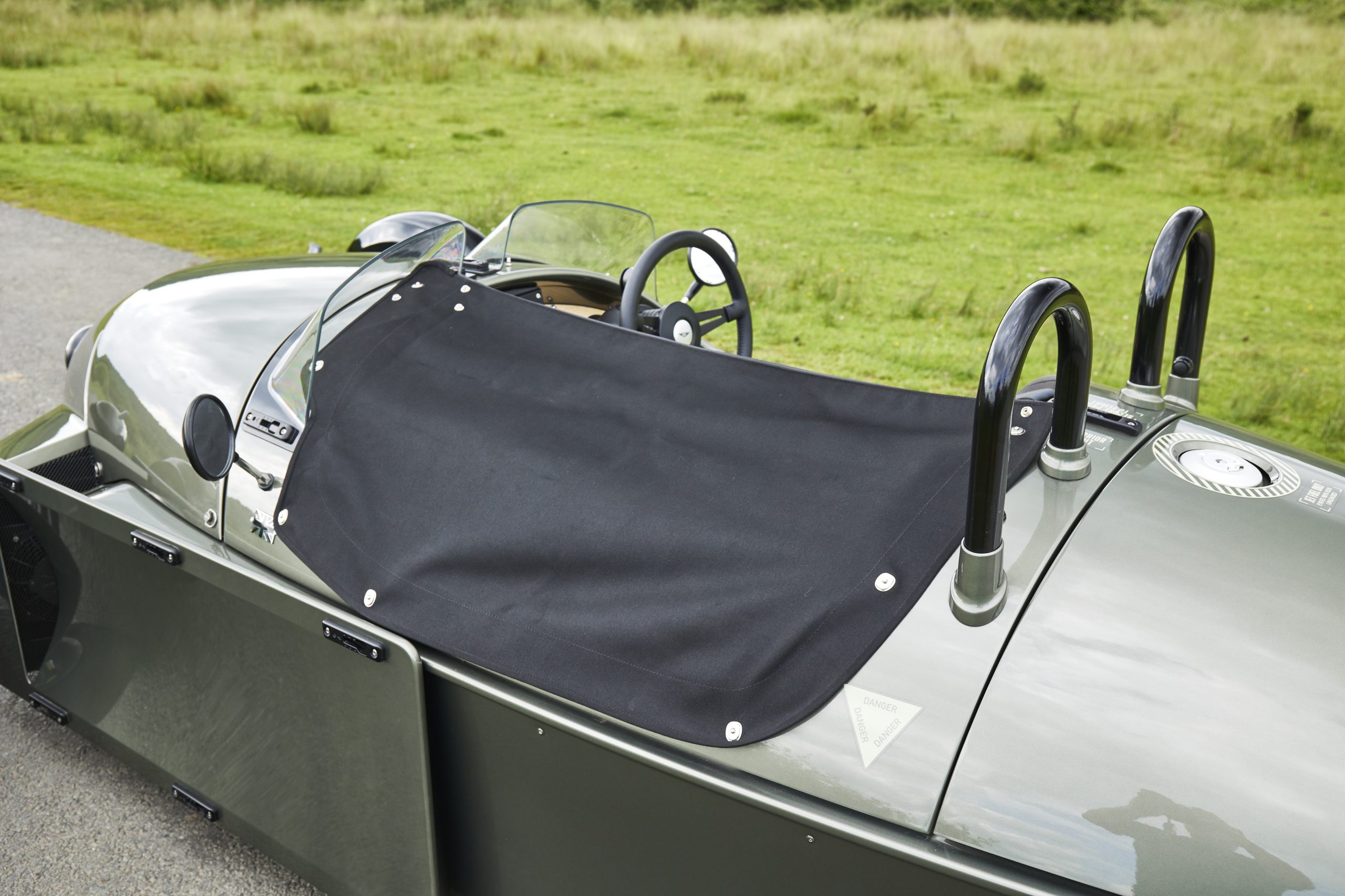 Morgan Super 3 tonneau cover