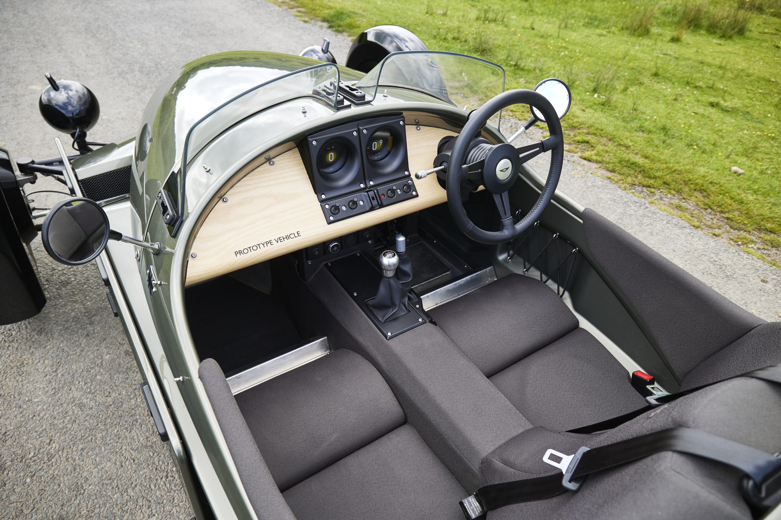 Morgan Super 3 cabin