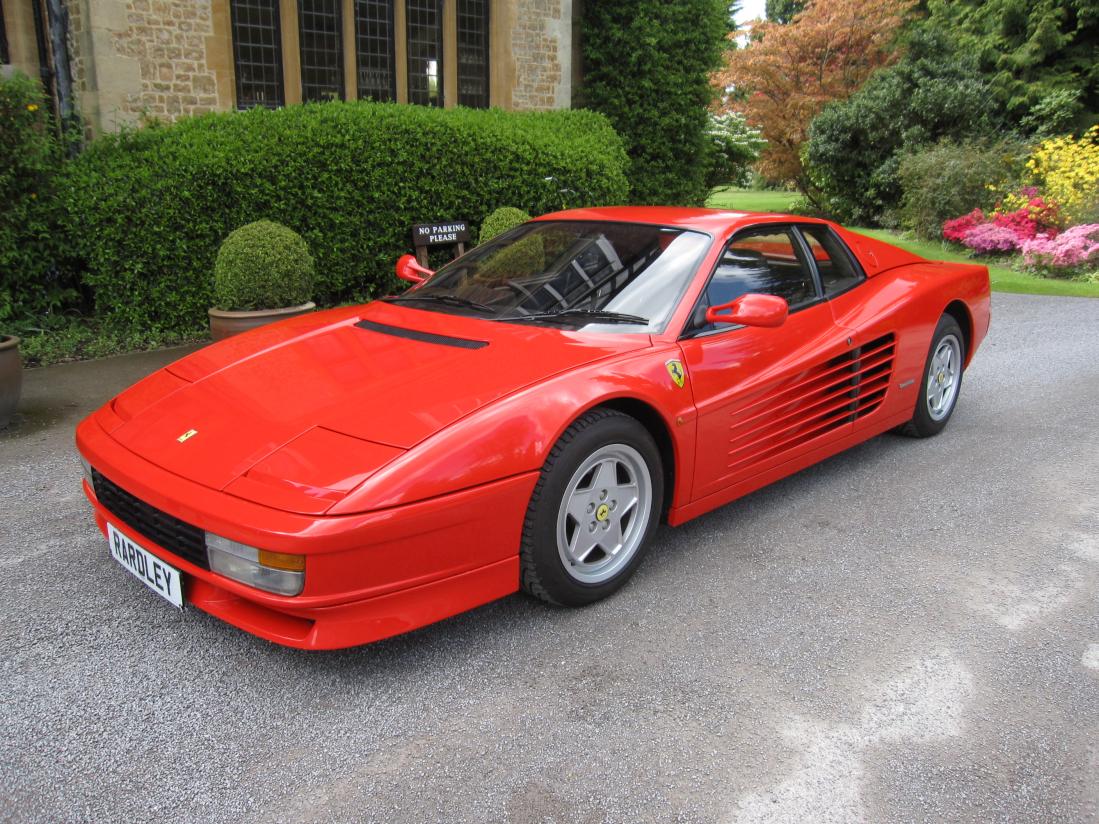 Nick Mason Ferrari Testarossa