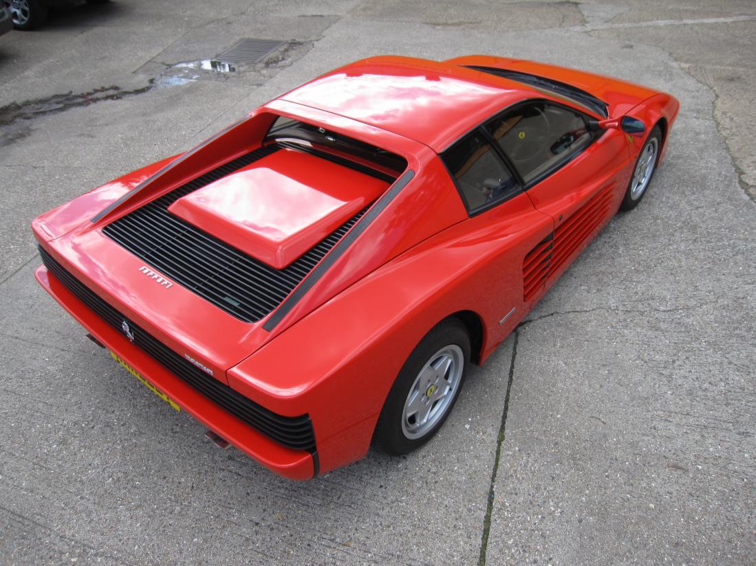 Wish You Were Here driving Nick Mason’s Testarossa?