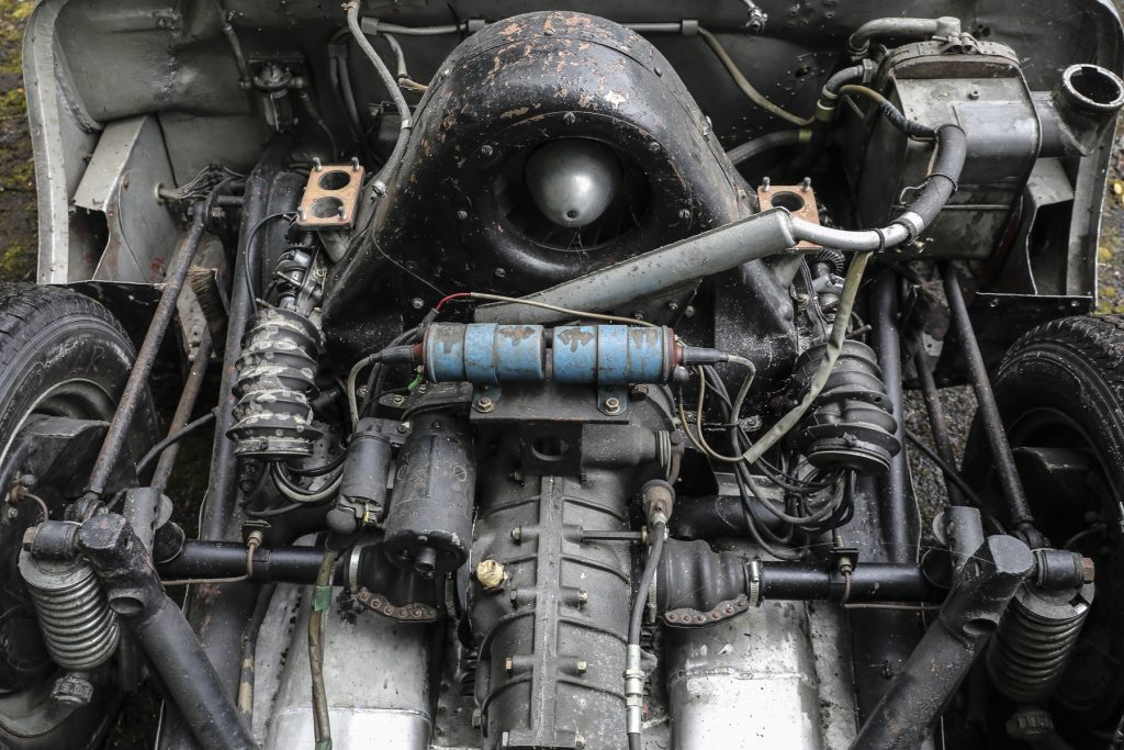 1956 Porsche 550 Spyder engine