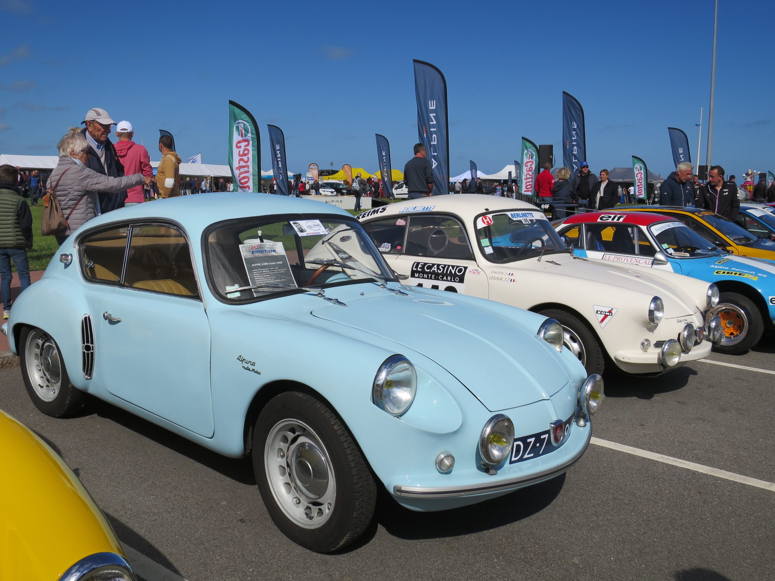 A106 (1955-1961) 747 cc, Alpine's first car