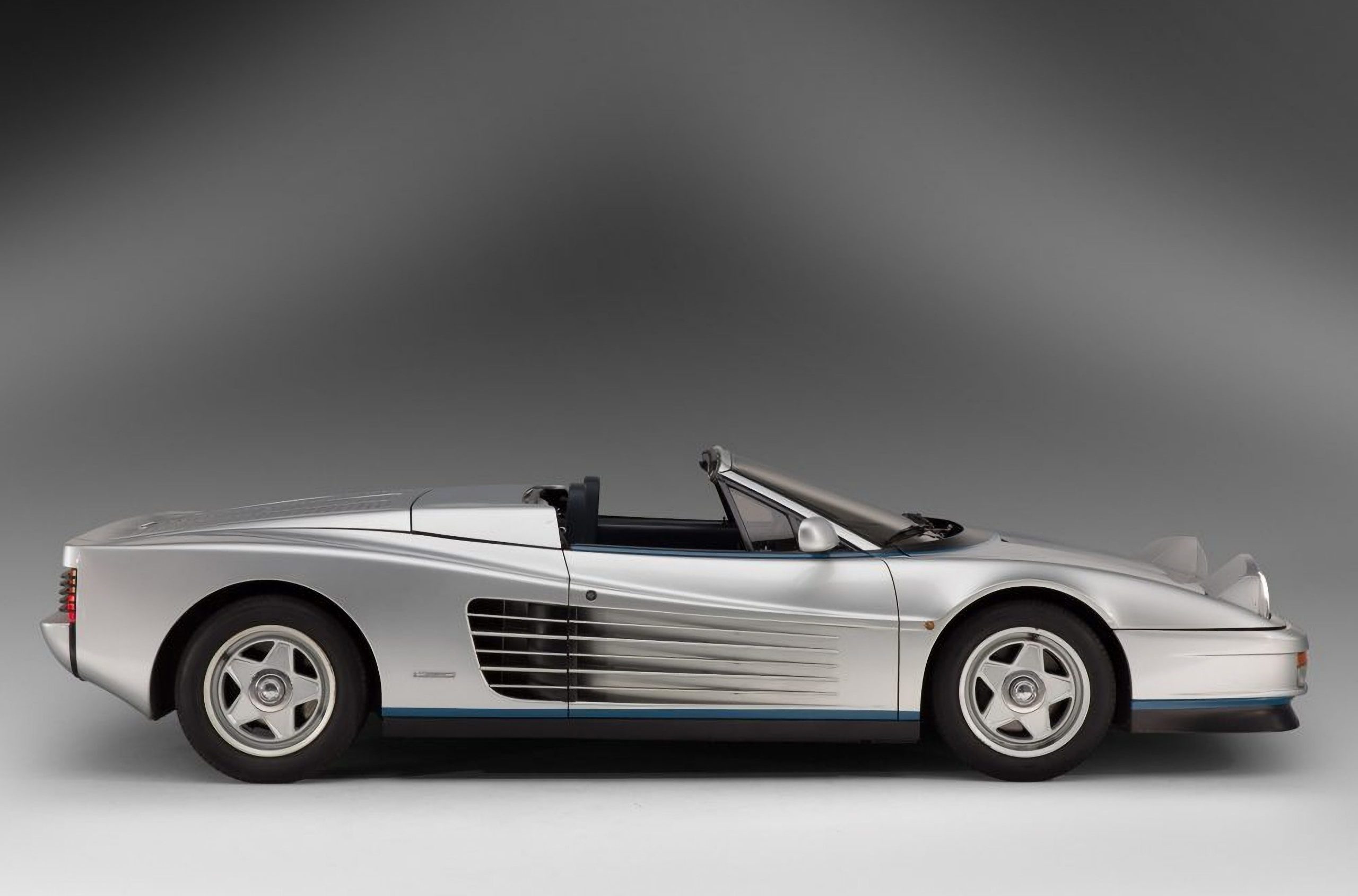 Unique Ferrari Testarossa Spider ordered by Gianni Agnelli to appear at London's new Concours on Savile Row