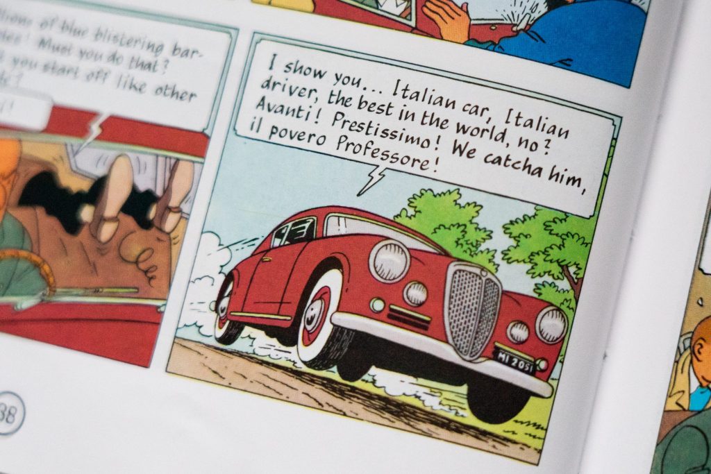 Lancia Aurelia Tintin